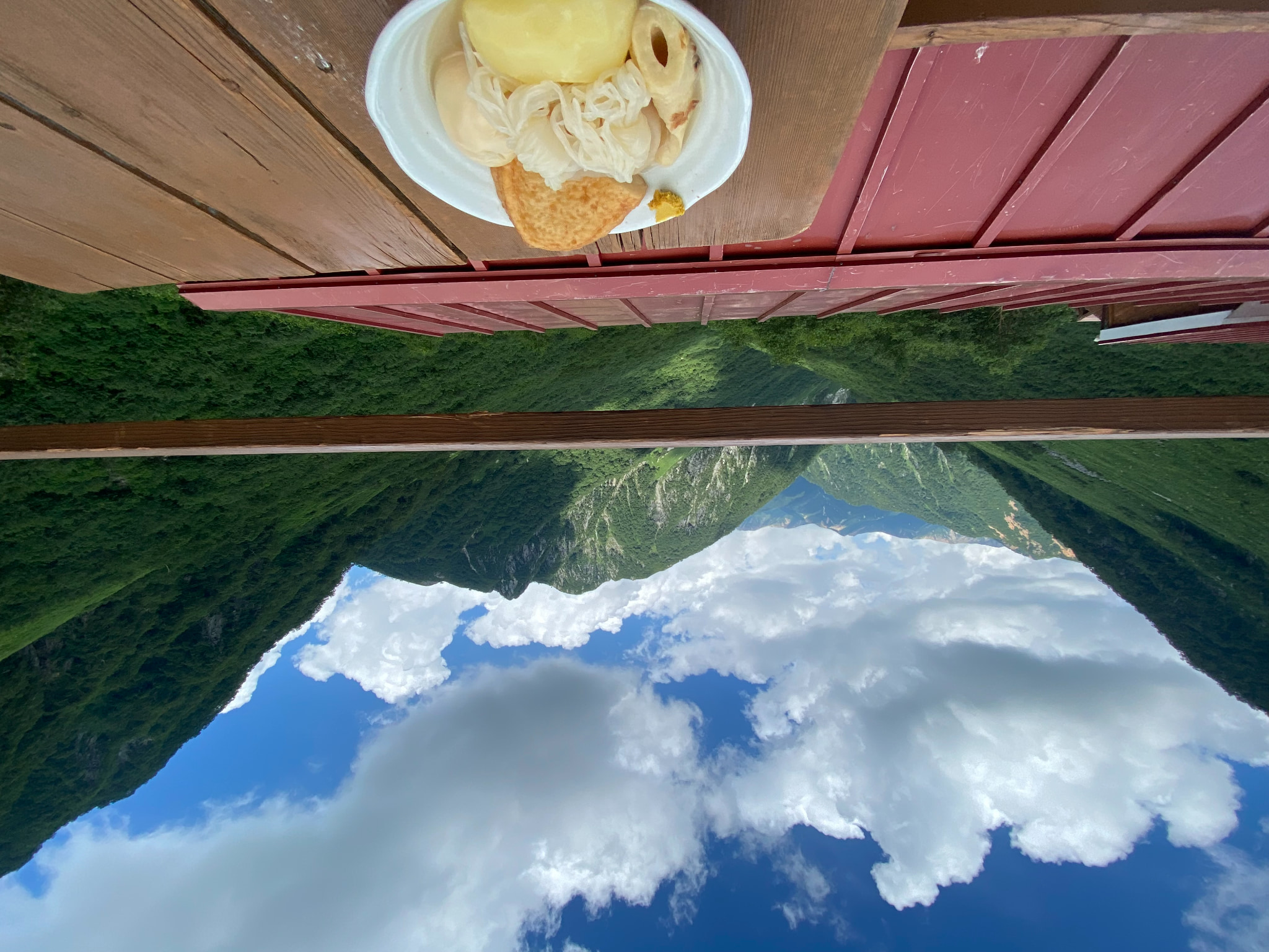 イラスト、写真、涸沢
